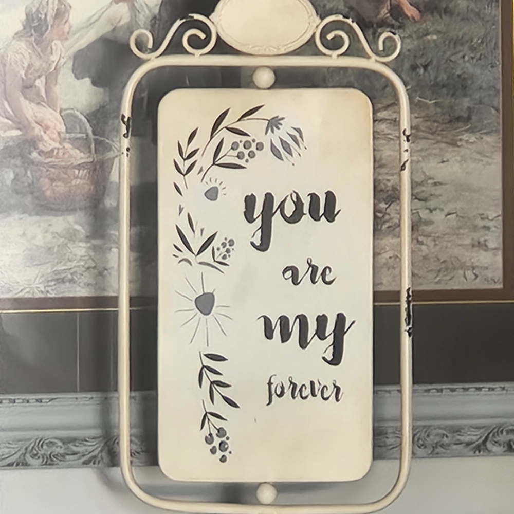 You Are My Forever" Wedding Two Sided Sign